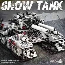 310片軍用坦克積木 8合1雪豹突擊坦克模型，554片驅逐艦/584片城市警察/584片戰鬥指揮車組裝玩具，生日禮物創意積木裝甲車，適合成人壓力釋放玩具收藏展示 14+ 教育禮物 - 彩色 - 查看 7