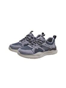 CAMEL CROWN Zapatos casuales para hombre para exterior en verano, transpirables, cómodos, ligeros, con suela gruesa, zapatos deportivos de malla. - ceniza volcánica - Ver 4
