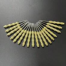 Easytoday 6件組 13g/0.46oz 黃色精緻雕花娛樂飛鏢鏢尖 飛鏢配件 - 黃色 - 查看 7