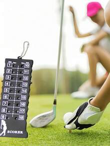 Portable Golf Score Counter Scoreboard With Key Chain Golf Scoreboard Strip Integrator Golf Stroke Counter 18 Hole Scoreboard For Golf Training Competition For Recreational Golfers And Sports Enthusiasts Gifts For Golf Lovers Golf Accessories - Multicolor - View 5