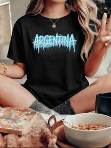 Women T-Shirts - 黑色 - 查看 1