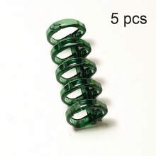 5-Hole Binding Rings Loose-Leaf Binder Rings Snap-Lock Multi-Hole Punch Loose-Leaf Paper Plastic Clips - A - View 12