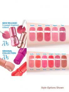 Fwee 3D Plumping Lip Gloss B11 Taro, Elastic Gel Texture, Non-Smudging, Gradient Effect, 6-Hour Hydrating Color Lock, Portable And Compact, Vlog Brightening, Create Korean-Style Dewy Lip Makeup, Desert Lip Makeup Savior, 5.3g/0.18oz - B11 TARO - View 4