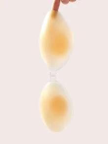 Lignisse Women's Silicone Sticky Bra, Invisible Straps Design, Backless, Strapless Seamless Adhesive Bra Suitable For Wedding Dress, - Multicolor - View 9