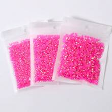ICIQ 3 Packs 3-5mm 6000pcs Resin Crystal Rhinestones, Suitable For Crafts, Clothing And Fabric, Royal Blue Flat Back Gemstones, Deep Blue Flat Back Artificial Crystals, Mixed Sizes Bulk, Non-Hot Melt, Handmade DIY Phone Case - Set - View 15