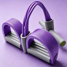 6-Tube Elastic Yoga Resistance Bands, Suitable For Full Body, Core, Arms, Legs And Rowing Training, Compatible With Fitness Equipment, Ideal For Sports, Gym And Home Use, Practical Exercise Accessory For Fitness, Weight Loss And Pilates Training - Multiple Colors/sizes - View 12