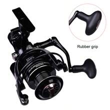 PRO BEROS Proberos 3000-6000 Double Brake Design Fishing Reel Super Strong Carp Fishing Feeder Spinning Reel Spinning Wheel Fishing Wheel - Black - View 8