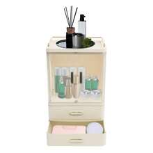 YUNRUX Makeup Storage Organizer, Cosmetic Organizer, Makeup Storage Organizer With Drawers - C - 查看 1