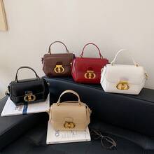 Summer New Fashion Shoulder Bag, Casual And  Bag 2026, Textured Niche Small Square Women's Bag - 棕色 - 查看 1