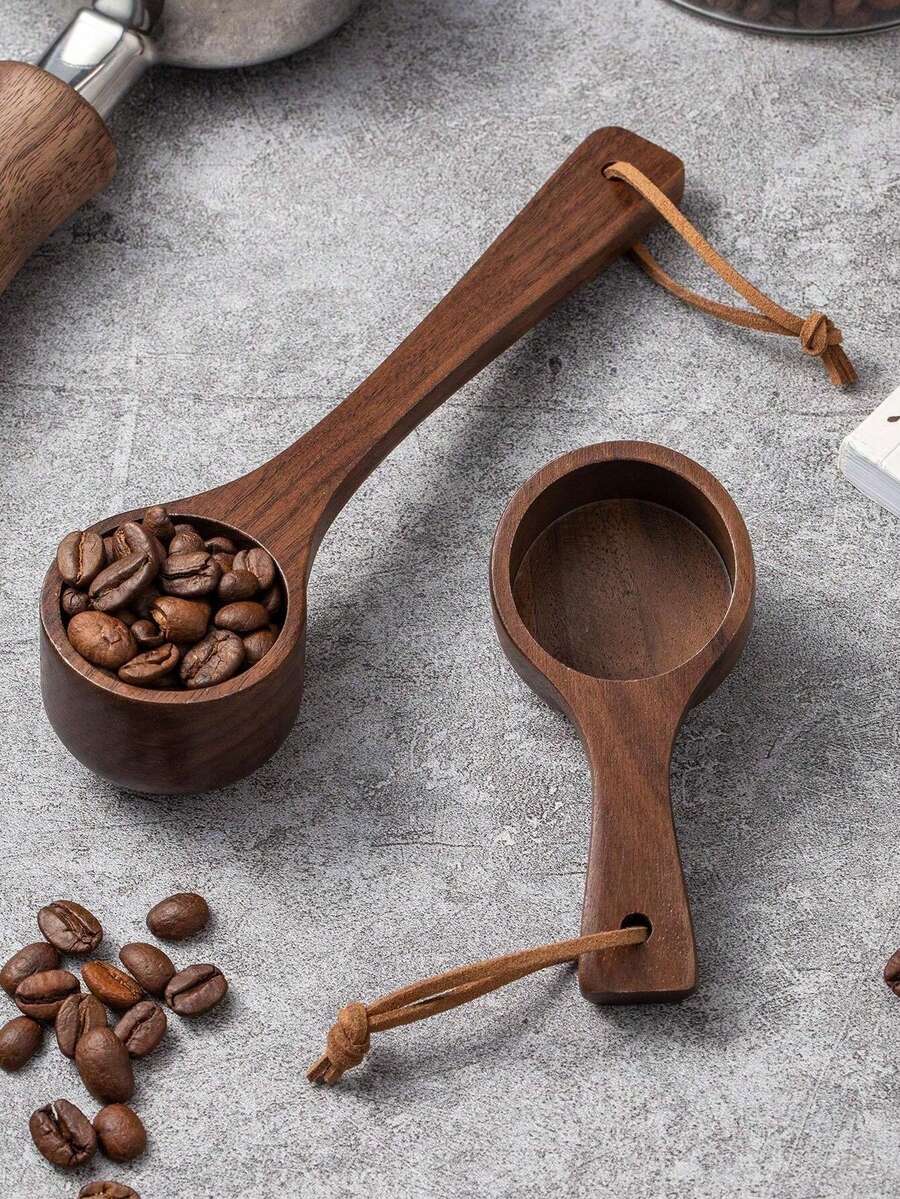 1件/2件裝咖啡量匙 咖啡工具 咖啡豆勺 咖啡粉匙 家用量匙 返校文具 - 彩色 - 查看 1