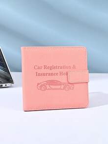 PU Vehicle Registration Cover And Multi-Function Document Organizer Bag, Essential For Travel, Study And Vacation, Also Suitable For Passport Holder - Multicolor - View 13