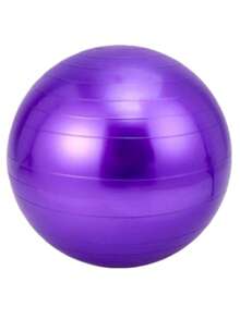Yoga Ball Fitness Ball, Balance Stability Fitness Office Ball Chair, Multi-Color Glossy Finish - Red - View 7