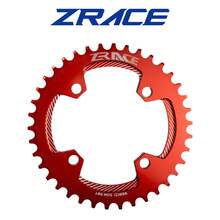 ZRACE BCD96 對稱式鏈盤 32T 34T 36T 38T 山地單車 CNC AL7075 硬度 15+ 鏈盤 - 紅色 - 查看 11