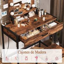 Vanities & Vanity Benches - Brown - View 7