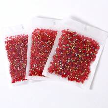 ICIQ 3 Packs 3-5mm 6000pcs Resin Crystal Rhinestones, Suitable For Crafts, Clothing And Fabric, Royal Blue Flat Back Gemstones, Deep Blue Flat Back Artificial Crystals, Mixed Sizes Bulk, Non-Hot Melt, Handmade DIY Phone Case - Set - View 34