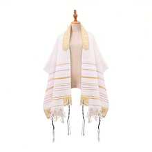 1Pc Blue Red Candlestick Shawl Morning Shawl Scarf 52cmx180cm - Golden Fat Candle - View 1