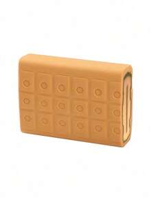 1pc Ice Cream Sandwich Shaped Eraser, Fun Design Soft Eraser, Student Stationery, Learning Supplies, Back To School - Multicolor - View 10