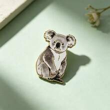 Koala Enamel Pin Fashion Decorative Badge Ornaments Lapel Bag Badges Gifts - Multicolor - View 8