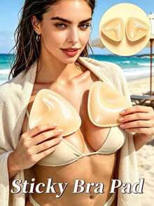 Elegant Reusable Foam Breast Pads - Soft Shaping Pads, Suitable For Bikini Tops And Beachwear, Beach Essentials, Beach Accessories, Pool Floats - A - View 6