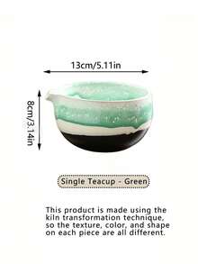 1pc/2pcs/4pcs Ceramic Matcha Bowl With Spout, Matcha Whisk Tool, Japanese Tea Bowl, Matcha Cup, Stirrer, Tea Whisk Utensil Set - Multicolor - View 21