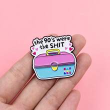 Épingles et broches en émail pour revers, badges pour sacs à dos et sacs, décoration cool, cadeau pour amis - Multicolore - Voir 7