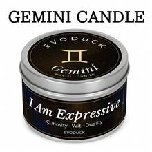 EVODUCK Virgo Zodiac Scented Candle 3oz, White Tea & Sage Fragrance Tin Candle, Astrology Birthday Gift, Suitable For Bedroom, Bathroom, Desk, Fashion Home Fragrance, Portable Travel Candle, Zodiac Decor Gift, Suitable For Women And Men, Cute Zodiac Series - Multi Scents - View 13