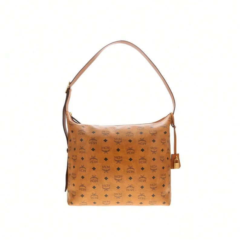 Mcm Aren Series Large Sized Ladies' Shoulder Bag With Large Capacity MWHESTA02CO001 - Cognac Color MWHESTA02CO001 - View 1