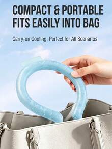 1pc Neck Cooling Ring, Special Ring For Cooling Down The Neck, Cooling Pillow For Cooling The Neck, Neck Ring For Cooling Down The Body. - Multicolor - View 3
