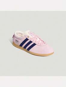 Adidas Originals 中性款 GAZELLE LO PRO W 低筒運動休閒鞋 KH5898 - 粉色 - 查看 3