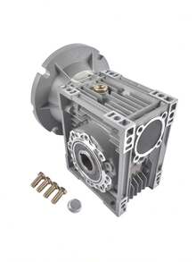 New MRV063 Worm Gear Ratio 30: 1 56C Mounting Flange Speed Reducer Gray Cast Aluminum - as Pic - View 3