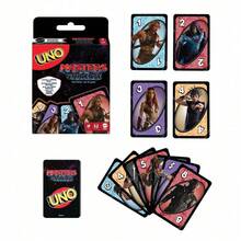 Mattel UNO K-Pop 怪獸狩獵卡牌遊戲,適合 2-10 人玩家,兒童與成人遊戲之夜,附特殊規則 - JMF11 - 查看 7