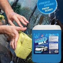 Shampoo Espumante 2 En 1 Con Cera Para Autos Y Motos pH Neutro 10l - A - Ver 6