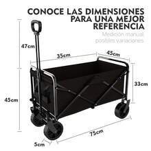 Mobile Storage Islands - [5-inch Wheel Folding Type] 80L - View 3