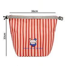 1pc Lunch Bag/Travel Storage Pouch/Bento Snack Travel Storage Bag/Multi-Functional Travel Waterproof Toiletries Organizer, Wide Opening Design For Easy Access, Waterproof And Stain-Resistant, Large Capacity, Convenient To Carry - View 13