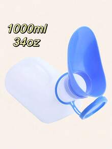 Portable Toilet Urinal Unisex Urinal Pee Bottle With A Sealed Lid And Funnel 34 Oz Urination Device Pee Bottles For Hospitals Emergency Travel Car And Camping Convenient And Hygienic Solution For Camping Outdoor Travel Camping Essentials - Multicolor - View 8
