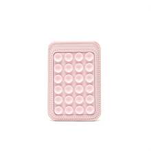 Air Cushion Suction Cup Magnetic Phone Card Holder Compatible With Apple 17/16/15/14/13/12/Mini/Plus/Pro Max Series Phone Case Card Sleeve, Slim, Wear-Resistant, Waterproof, Anti-Theft, Shockproof, Multi-Card Slots For ID Card/Metro Card/Bank Card, Business Card, Etc. - Multicolor - View 12