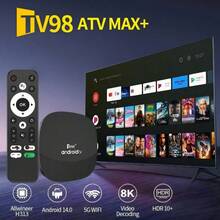 Q96 OHP Android 14 TV Box 64GB Android H313 WiFi 6 4G/5G 8K 4K AV1 Full HD Smart Media Player, Voice Control, OTA, IPTV Set-Top Box - EU C Type Plug(220-240V) - View 3