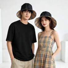 1pc 2026 New Arrival Unisex Single-Sided Solid Color Bucket Hat, Summer Outdoor Sports Sun Protection Cap,Beach,Holiday - A - View 10
