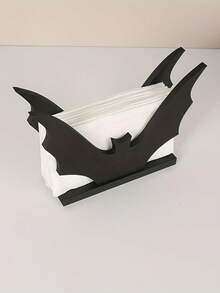 1pc Gothic Bat Napkin Holder - Artistic Table Napkin Organizer, Perfect For Restaurant And Kitchen Decor, Ideal For Halloween, Christmas, Thanksgiving And Valentine's Day, Suitable For Restaurant, Cafe And Hotel Decoration Room Decor Home Decor Halloween Decor - Tissue Holder - View 9