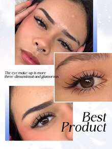 FOXYMEI 120Fans New Fairy Cartoon Eyelashes C/D/LU(M) Curl 8-15mm Single Lash Extensions 0.07mm Fast Volumizing Cartoon Lash Extensions Perfect Eye Makeup Super Soft Beginner Friendly - C - View 7