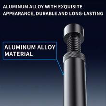 Aluminum Alloy Magnetic Spiral Telescopic Enhenced Base GPU Anti-Sag Bracket 50-120mm Adjustable Graphics Card Support Holder Fit ATX Case Desktop PC - View 10