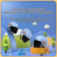 Children's Helmet For Ages 3-12, Unisex, Dinosaur Design, Triple Protection, Breathable, With UV Protection, Adjustable For Year-Round Use, Available In 5 Colors - Black - View 6