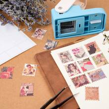 Perforadora de sello rectangular de 1x0.8 pulgadas; Perforadora manual de estilo palanca, adecuada para manualidades de papel y scrapbooking - Multicolor - Ver 9