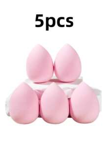 1/5/10 Multi-Function Rose Color Makeup Tools, Mixing Foundation Makeup Tools, Toner/Cream/Powder Makeup Tools, Professional Beauty Care - Humid And Dry, Corrector Tools - Multicolor - View 6