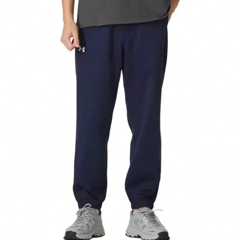 UNDER ARMOUR Unisex Couple Warm Sports Casual Pants - Navy - View 1