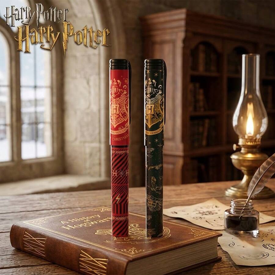 Monogram 1 SET Pulpen Gel Tinta Halus Berlisensi Resmi Warner Bros dengan Karakter House yang Lucu untuk Kantor, Sekolah, Rumah, Belajar, Menulis Jurnal, Alat Tulis, Aksesori Meja, Hadiah Liburan untuk Penggemar Dewasa