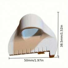 3件組手縫 2/3/4mm 間距工具組,易於使用的塑膠手縫套件,適合初學者與長輩,完美適用於DIY手工、縫紉計畫與家居裝飾,人體工學設計,耐用縫紉配件,手動縫紉工具 - 多色 - 查看 7