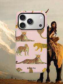 GIIPPA 1 Stück Handyhülle mit rosa Basis und Leopardenmuster-Design, kompatibel mit Handy 17 Pro Max, Handy 16 Pro Max, 15 Pro Max, 14 Pro Max, koreanischer High-End-Mode, lustige Handyhülle, kompatibel mit 11/12/13/14/15/16 Pro Max Plus, elegantes Design geeignet für Männer und Frauen, perfektes Geschenk für die Freundin zu Weihnachten, Valentinstag, Ostern, Hochzeitssaison und Geburtstag! - Verschiedenfarbig - Übersicht 8
