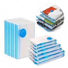 Space-Saving Vacuum Storage Bags, Large-Capacity Vacuum-Sealed Bags, Suitable For Storing Clothes, Bedding, Blankets And Bedding Items. Wardrobe Bedding Organizing Storage Bag, Can Effectively Organize Bedding. - Multicolor - View 13