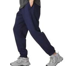 UNDER ARMOUR Unisex Couple Warm Sports Casual Pants - Navy - View 4